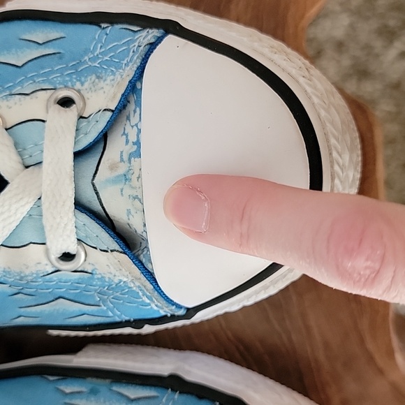 Converse Dinoverse High Top Dinosaur Tennis Shoes Unisex Size 5 Kids Childrens - Picture 7 of 10